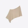 Asymmetric Metallic Thread Cape