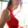Asymmetric Ruched Strappy Bodysuit