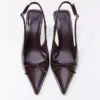 Backless Kitten-Heel Shoe – Heeled Shoes