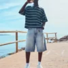 Baggy Denim Bermuda Shorts – Shorts and Jorts