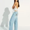 Baggy Jeans with Star Studs – Pants