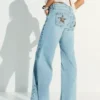 Baggy Jeans with Star Studs – Pants