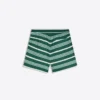 Boxy Fit Striped Swimming Trunks – Bershka Lovers