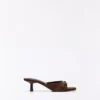 Buckled Heel Mules – Women