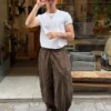 Checked Jogger Trousers