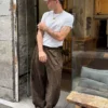 Checked Jogger Trousers
