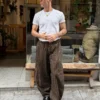 Checked Jogger Trousers