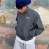 Checked Technical Jacket – Jackets – Men