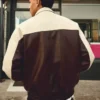 Color Block Faux Leather Jacket – Jackets