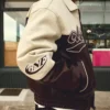Color Block Faux Leather Jacket – Jackets