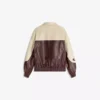 Color Block Faux Leather Jacket – Jackets
