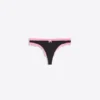 Contrast Lace Thong
