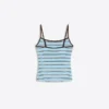 Contrast Striped Strappy Top