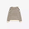 Crew Neck Striped Sweater