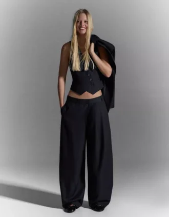 Crossover Waist Trousers