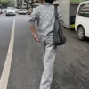 Embroidered Super Baggy Jeans