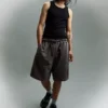 Faded Wash Boxy Fit Bermuda Shorts – Shorts and Jorts