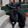 Faux Leather Jacket