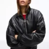 Faux Leather Jacket – Jackets and Trench