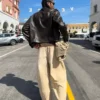 Faux Leather Jacket – Jackets – Men