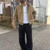 Faux Suede Jacket