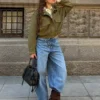 Faux Suede Jacket