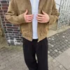 Faux Suede Jacket