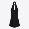 Halter Off-The-Shoulder Dress