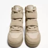 High-Top Sneakers with Inner Wedge – Shoes
