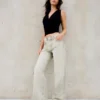 High-Waist Straight Wide-Leg Jeans – Pants High-Waist Straight Wide-Leg Jeans – Pants