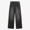 High-Waist Straight Wide-Leg Jeans – Pants High-Waist Straight Wide-Leg Jeans – Pants