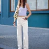 High-Waist Straight Wide-Leg Jeans – Pants – Women High-Waist Straight Wide-Leg Jeans – Pants – Women