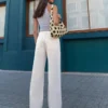High-Waist Straight Wide-Leg Jeans – Pants – Women High-Waist Straight Wide-Leg Jeans – Pants – Women