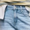 High-Waist Straight Wide-Leg Jeans with Turn-Up Hems – Pants High-Waist Straight Wide-Leg Jeans with Turn-Up Hems – Pants
