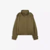 Jacket with Ruched Buckles