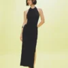 Long Halter Neck Dress