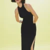 Long Halter Neck Dress