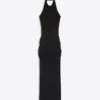 Long Halter Neck Dress