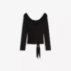 Long Sleeve Asymmetric Tied T-Shirt Long Sleeve Asymmetric Tied T-Shirt