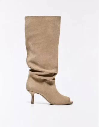 Open Kitten-Heel Boots – Boots and Ankle Boots