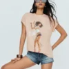Oversize Printed T-Shirt Tyla – Women