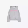 Oversize Printed Zip-Up Hoodie Oversize Printed Zip-Up Hoodie