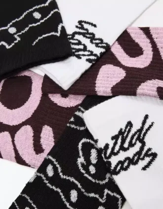 Pack of 3 Pairs of Printed Socks – Accessories – Men