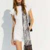 Paisley Fringed Scarf Paisley Fringed Scarf