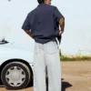 Pleated Barrel Jeans – Jeans – Men