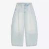 Pleated Barrel Jeans – Jeans – Men