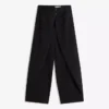 Pleated Trousers with Double Button