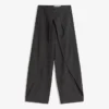 Pleated Trousers with Double Button