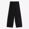 Pleated Trousers with Double Button