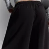 Plush Barrel Trousers with Stoppers – Pants – Women